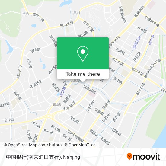 中国银行(南京浦口支行) map
