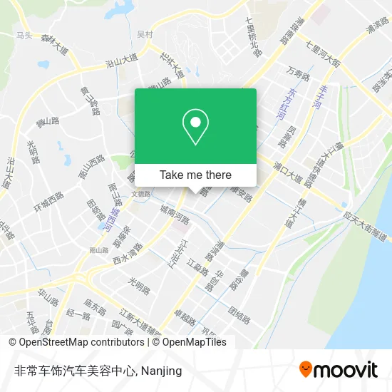 非常车饰汽车美容中心 map