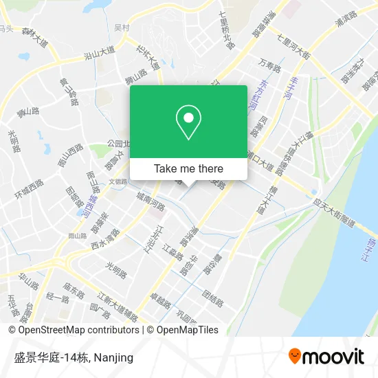 盛景华庭-14栋 map