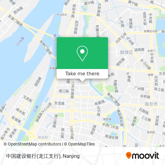 中国建设银行(龙江支行) map