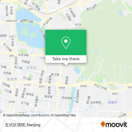 玄武区残联 map