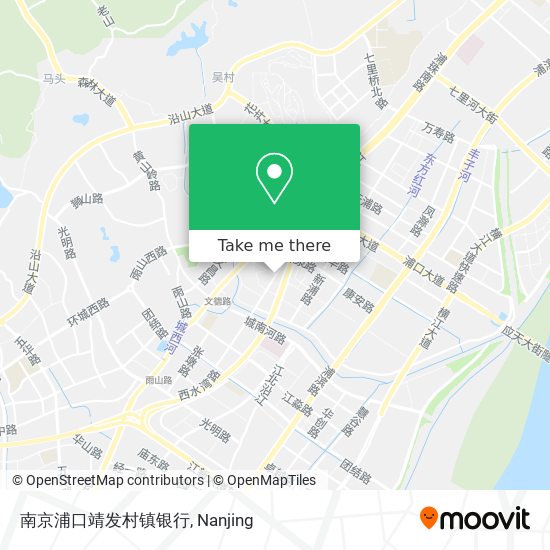 南京浦口靖发村镇银行 map