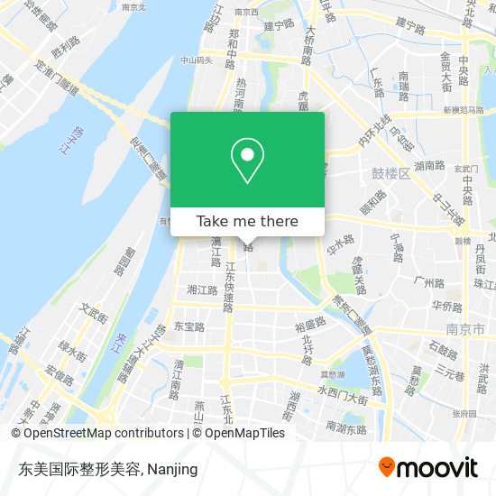 东美国际整形美容 map