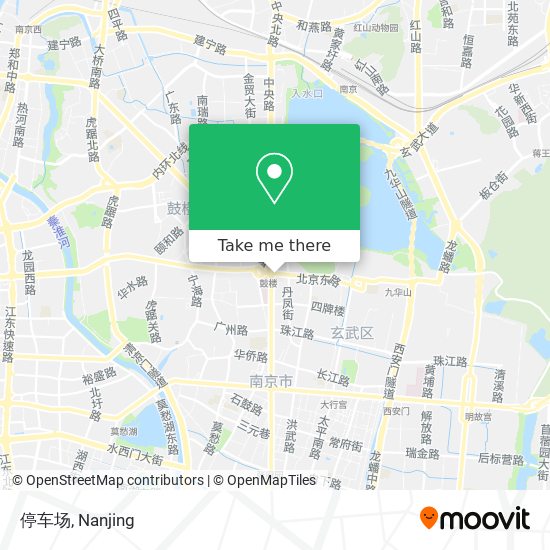 停车场 map