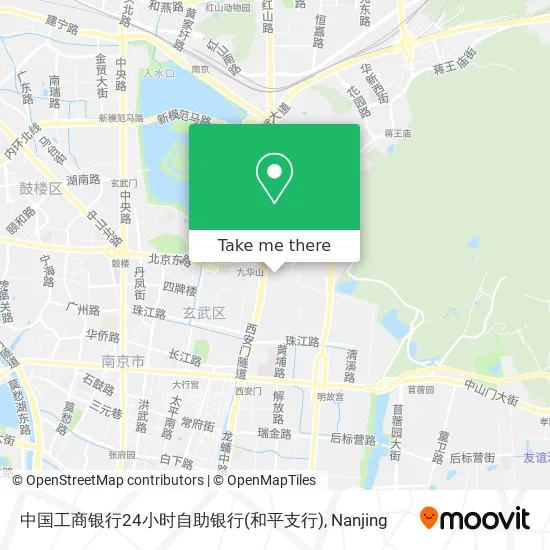 中国工商银行24小时自助银行(和平支行) map