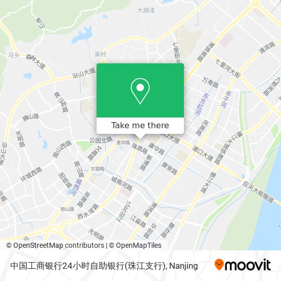 中国工商银行24小时自助银行(珠江支行) map