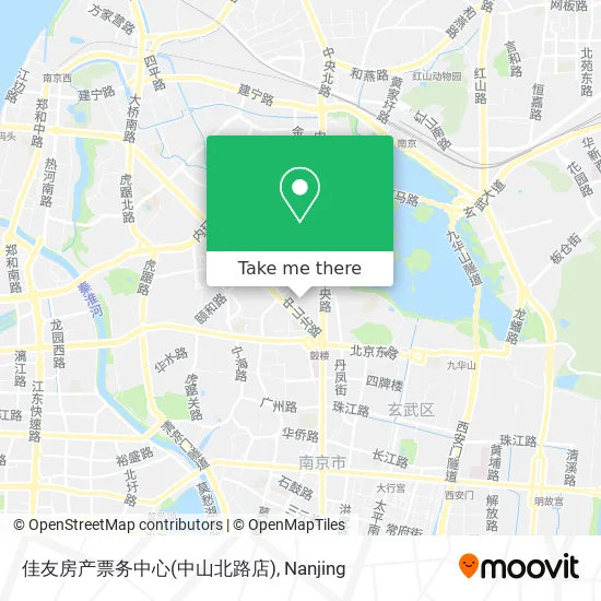 佳友房产票务中心(中山北路店) map