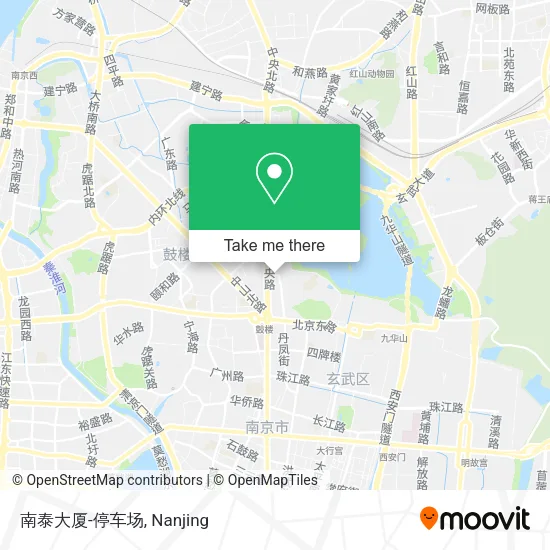 南泰大厦-停车场 map