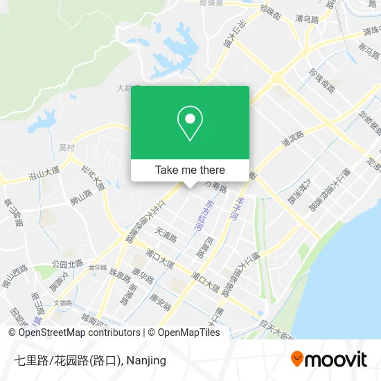 七里路/花园路(路口) map