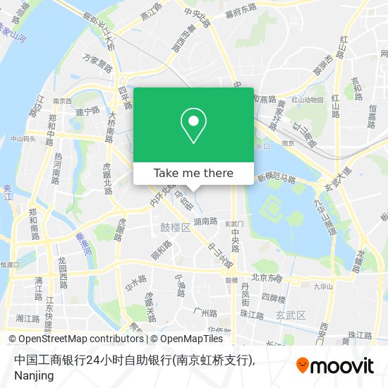 中国工商银行24小时自助银行(南京虹桥支行) map