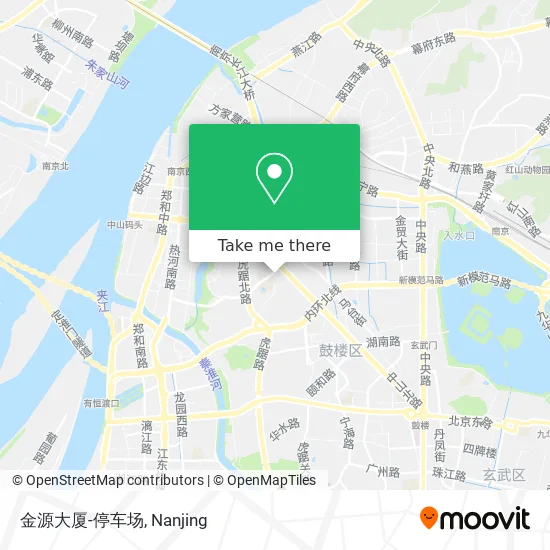 金源大厦-停车场 map