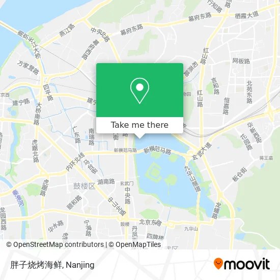 胖子烧烤海鲜 map