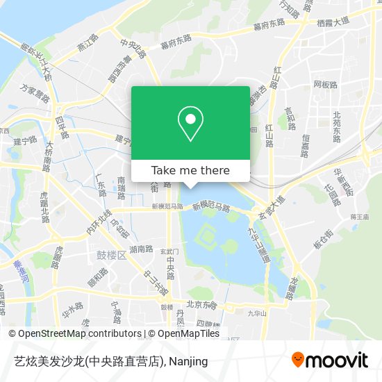 艺炫美发沙龙(中央路直营店) map