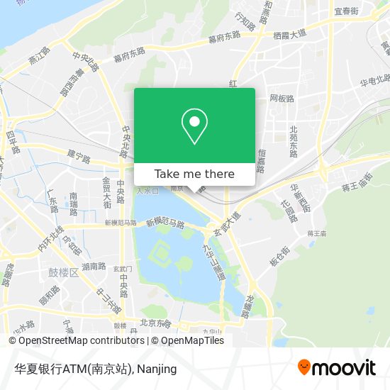 华夏银行ATM(南京站) map
