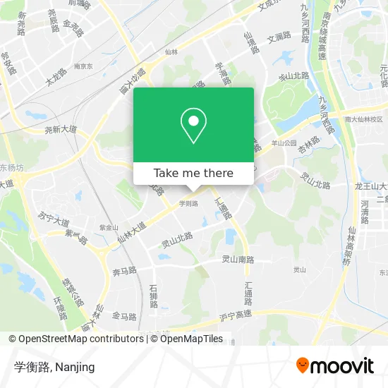 学衡路 map