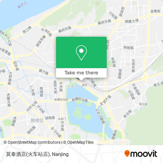 莫泰酒店(火车站店) map