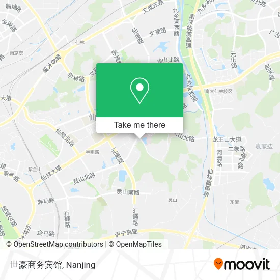 世豪商务宾馆 map