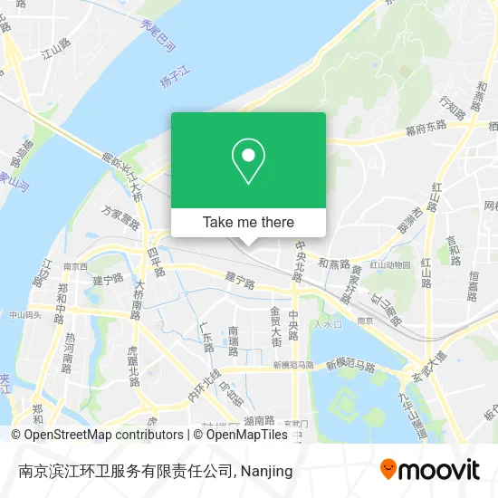 南京滨江环卫服务有限责任公司 map
