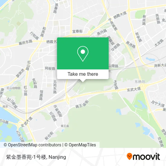 紫金墨香苑-1号楼 map