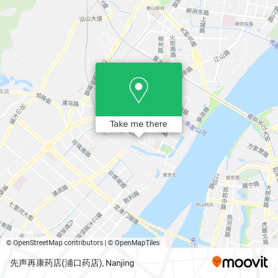 先声再康药店(浦口药店) map