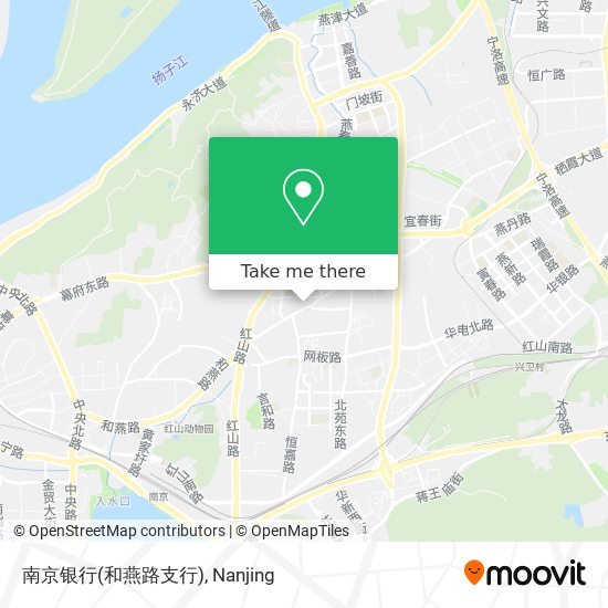 南京银行(和燕路支行) map