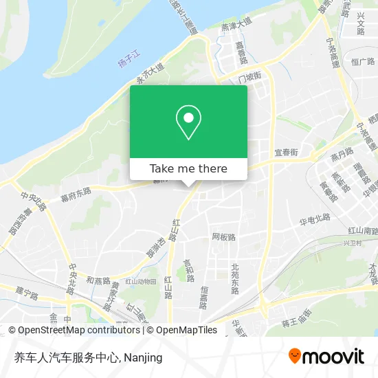 养车人汽车服务中心 map