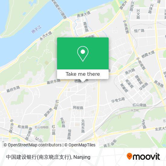 中国建设银行(南京晓庄支行) map