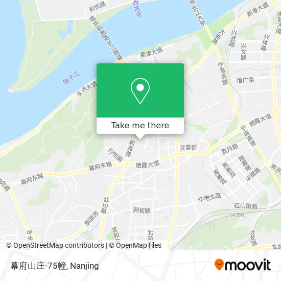 幕府山庄-75幢 map