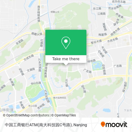 中国工商银行ATM(南大科技园C号路) map
