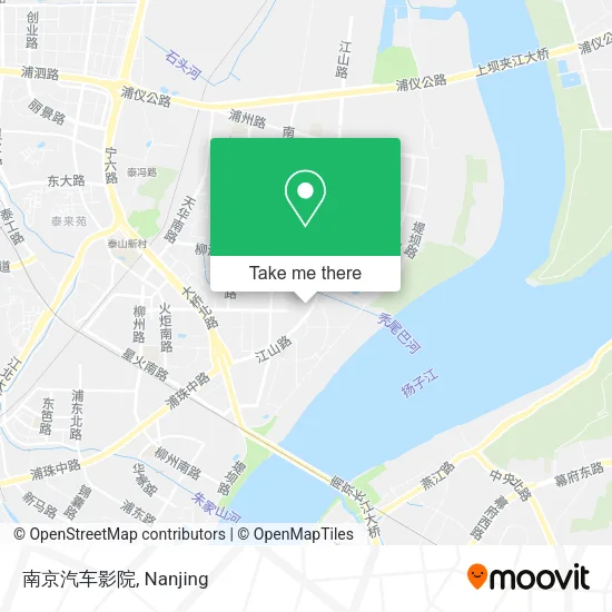 南京汽车影院 map