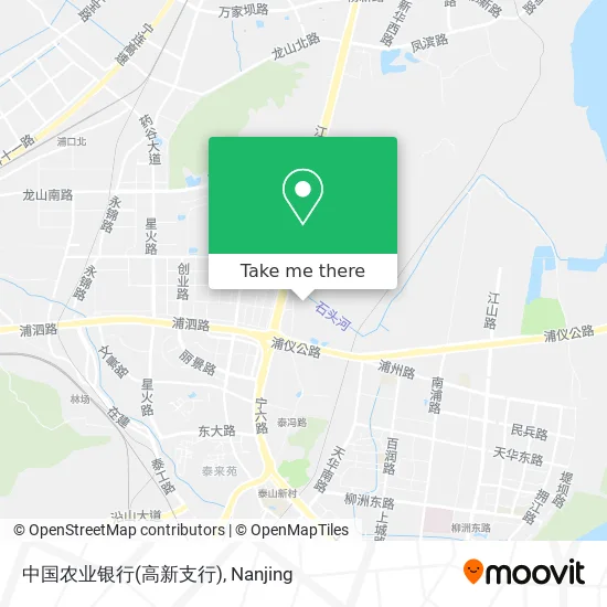 中国农业银行(高新支行) map