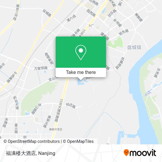 福满楼大酒店 map