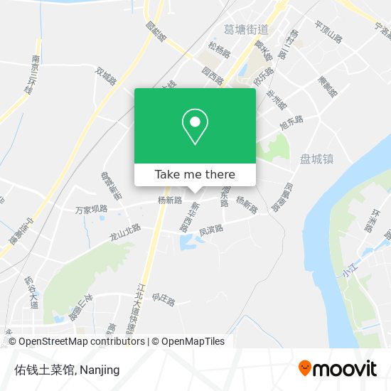 佑钱土菜馆 map