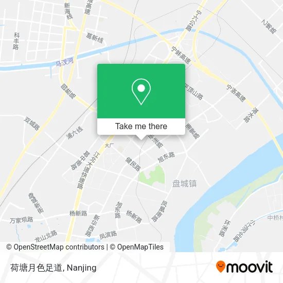 荷塘月色足道 map