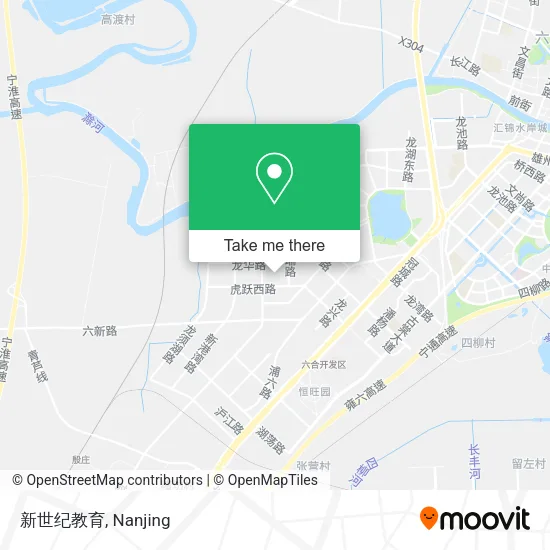 新世纪教育 map