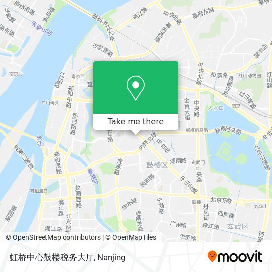 虹桥中心鼓楼税务大厅 map