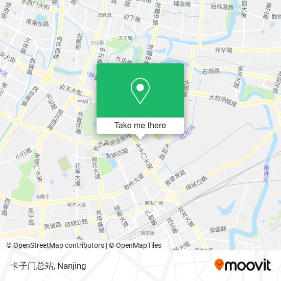 卡子门总站 map