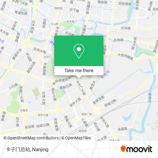 卡子门总站 map
