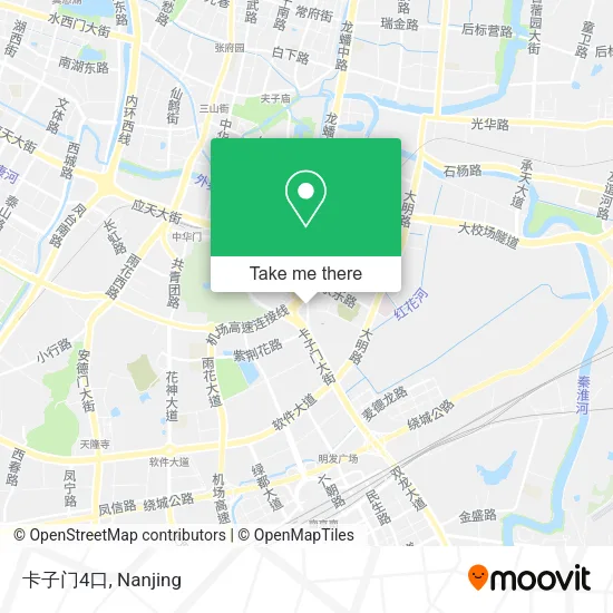 卡子门4口 map