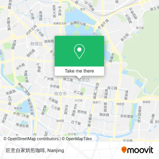 匠意自家烘煎咖啡 map