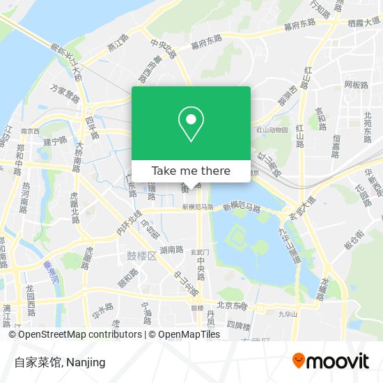 自家菜馆 map