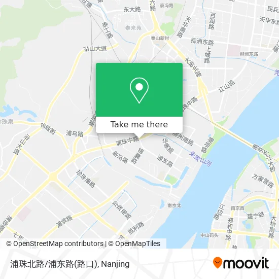 浦珠北路/浦东路(路口) map
