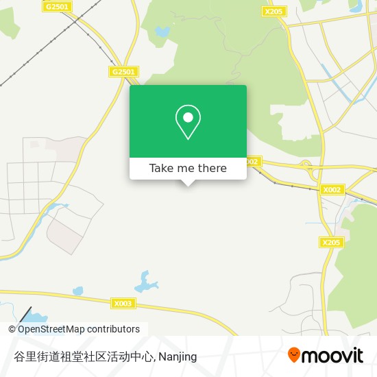 谷里街道祖堂社区活动中心 map