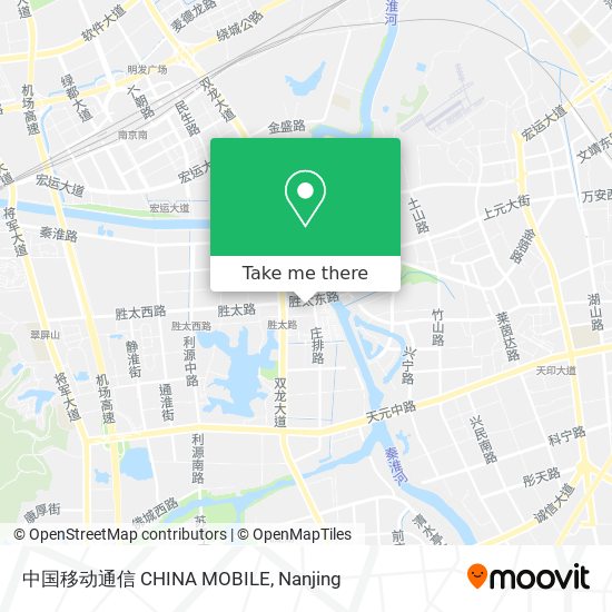 中国移动通信 CHINA MOBILE map