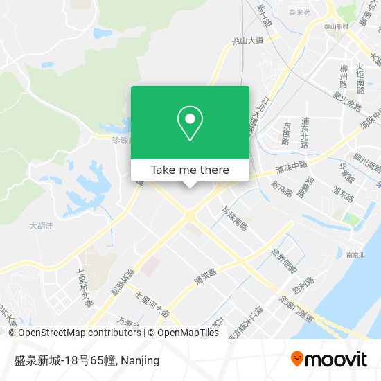 盛泉新城-18号65幢 map