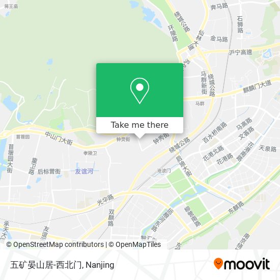 五矿晏山居-西北门 map