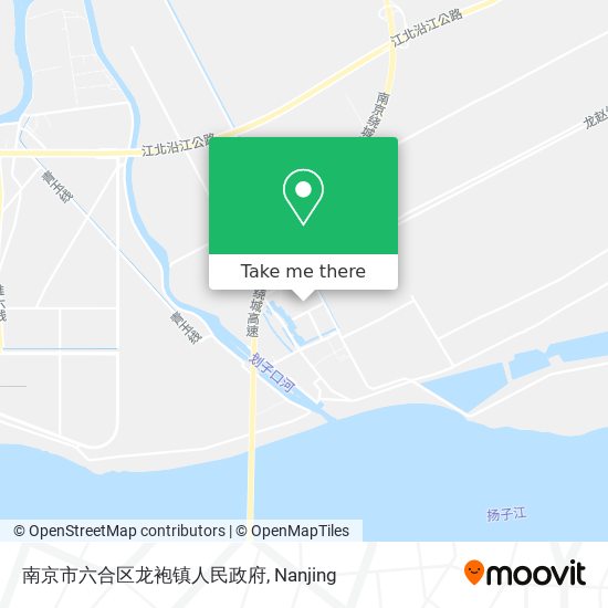 南京市六合区龙袍镇人民政府 map