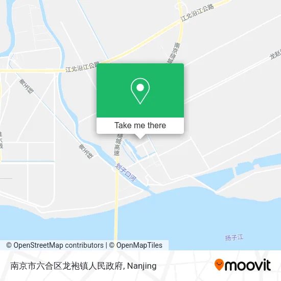 南京市六合区龙袍镇人民政府 map
