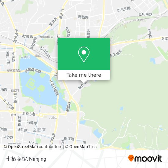 七栖宾馆 map