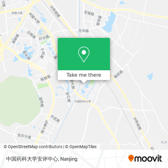 中国药科大学安评中心 map